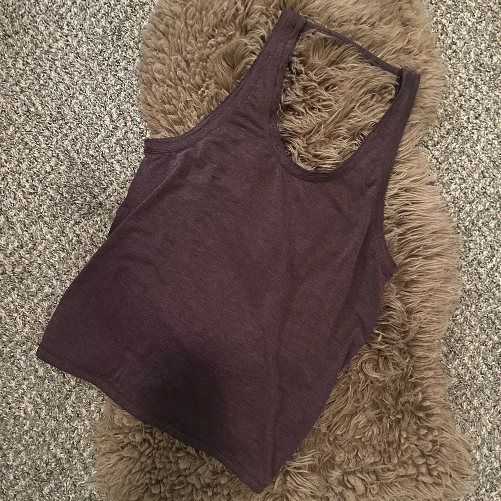 Lululemon Mauve Open Back Tank Top Women’s Size 4